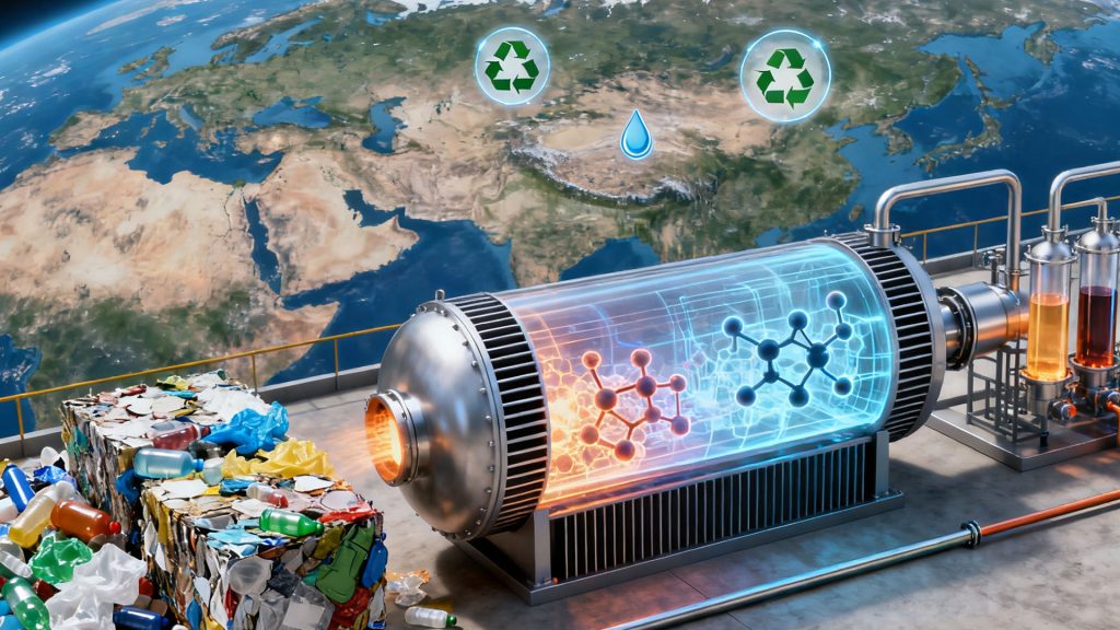 Pyrolysis Chemical Solution for Plastic Pollution