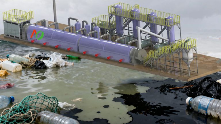 Pyrolysis Equipment for Marine Pollution Solution
