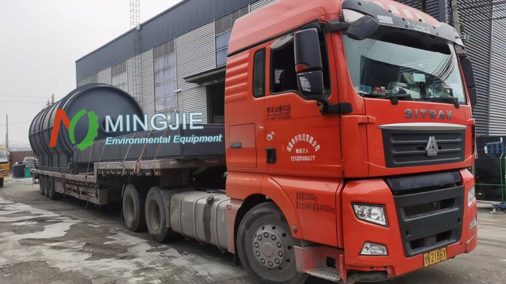 3 Sets MJ-15 Pyrolysis Equipment for Sale to Romania 1 Pyrolysis Equipment for Sale