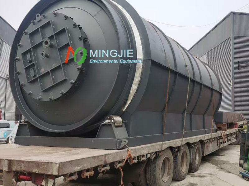 3 Sets MJ-15 Pyrolysis Equipment for Sale to Romania 4 Pyrolysis Equipment for Sale to Europe
