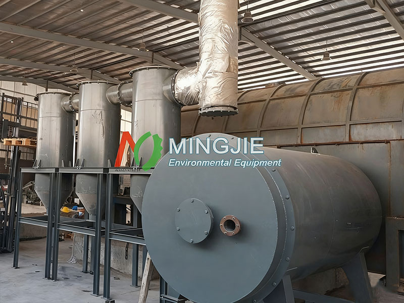 Installation of MJT-2000 Biochar Machine in Saudi Arabia 4 Biochar Production Line