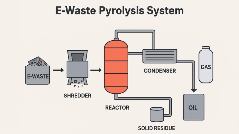 E Waste Pyrolysis System