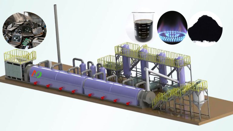 Electrical Waste Pyrolysis Recycling