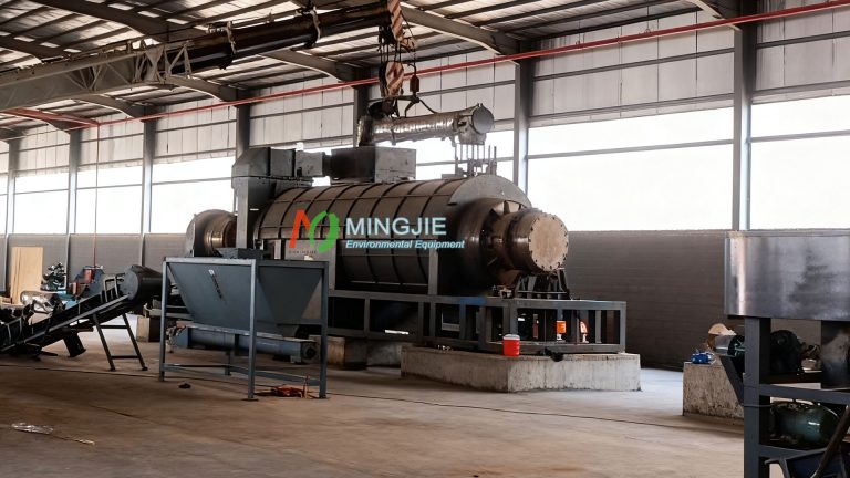 MJT-2000 Biochar Machine in Saudi Arabia