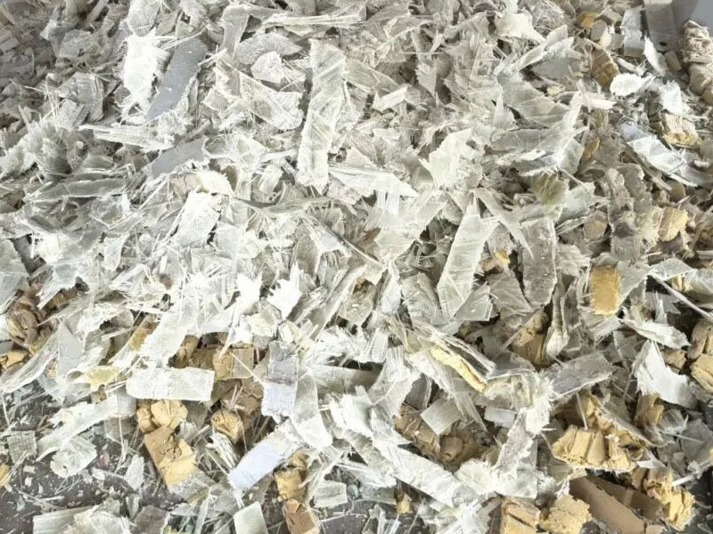 Waste Wind Turbine Blades