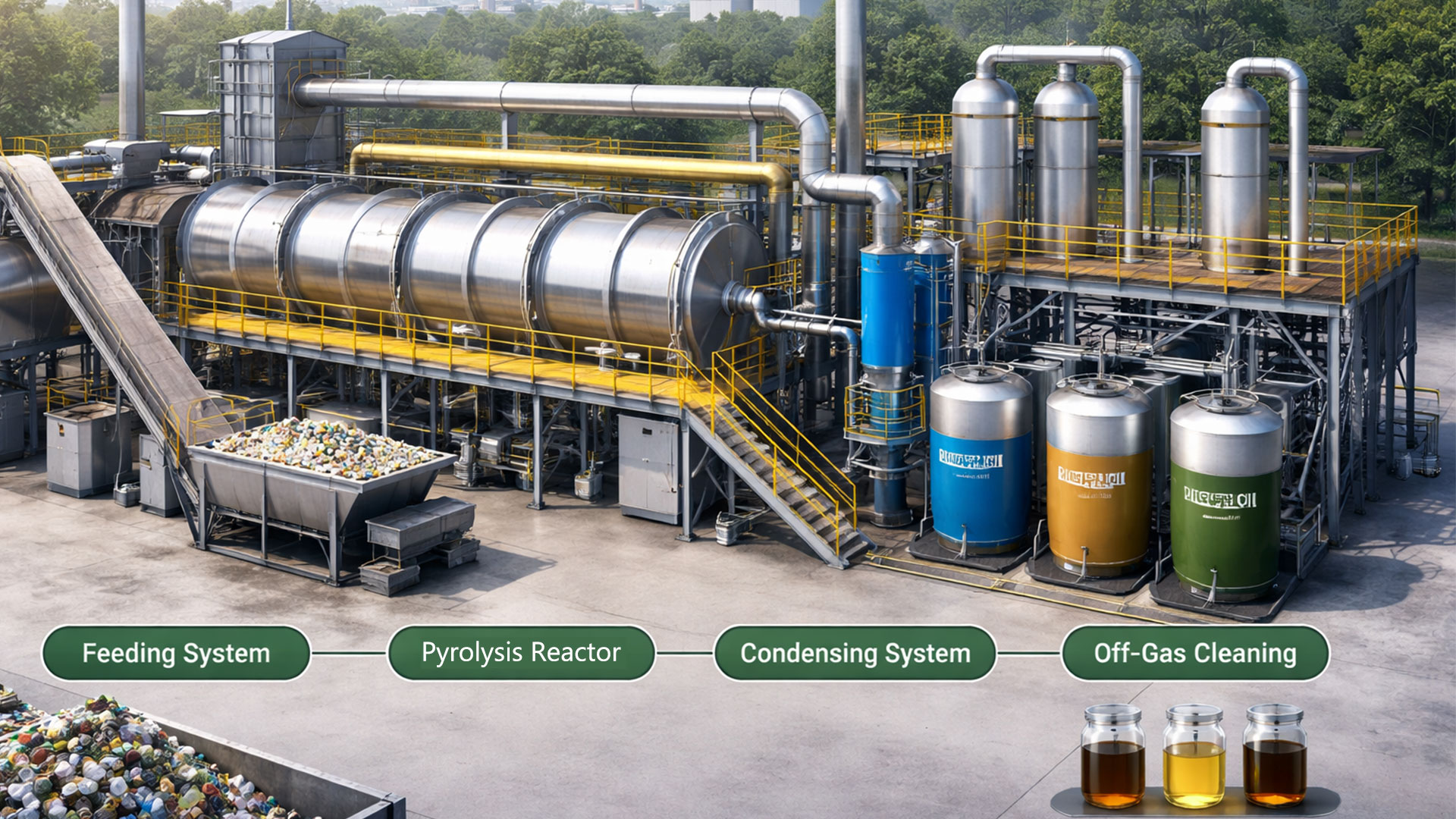 Plastic into Fuel Machine