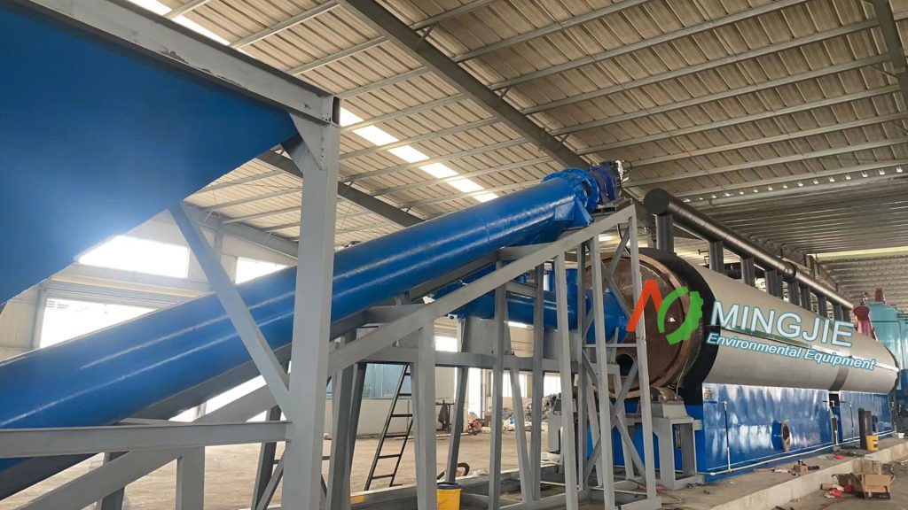 Continuous Pyrolysis Waste Tyre to Oil Plant