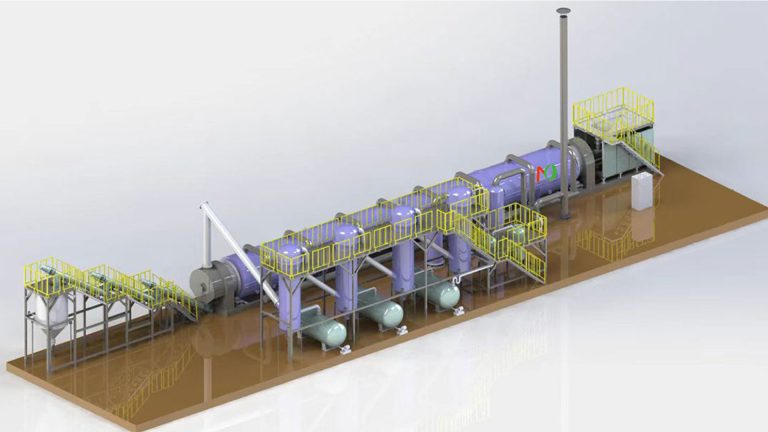 Continuous Waste Tire to Oil Pyrolysis Plant