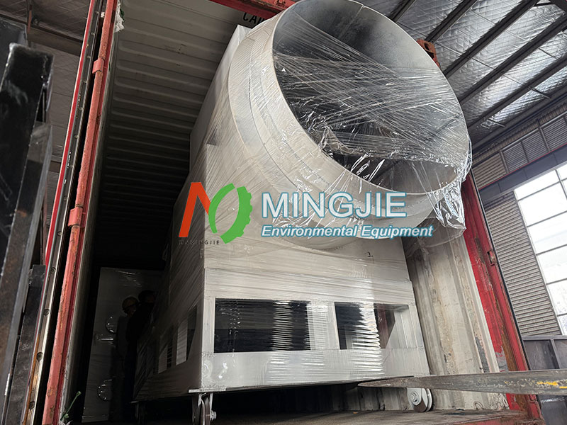 MJ-15 Pyrolysis Plant for Sale to Argentina 2 Feeding System for Pyrolysis Machine