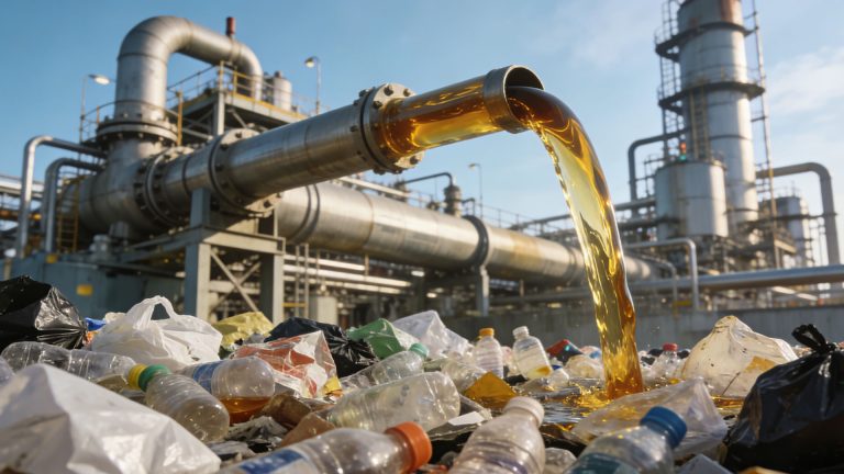 Plastic to Diesel Plant