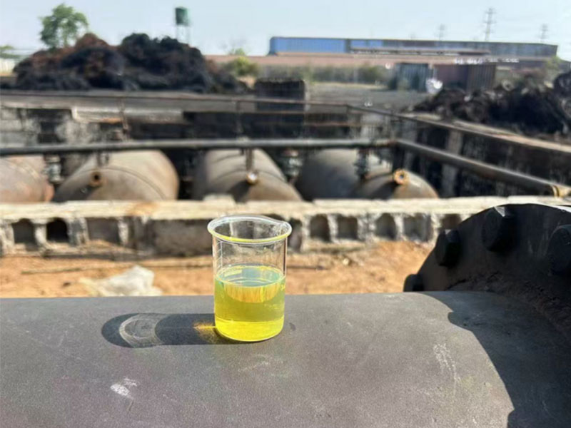 Tire to Oil Pyrolysis Plant