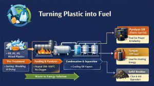 Turning Plastic into Fuel