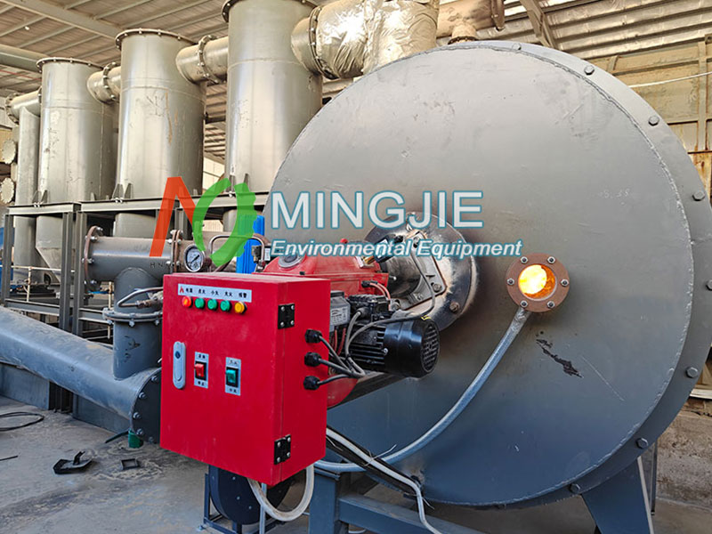 Carbonization Machine for Energy Recovery