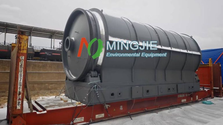 MJ-15 Plastic Pyrolysis Plant for Sale to Vietnam
