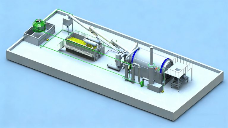 Semi Continuous Pyrolysis System for Waste Tyre Disposal