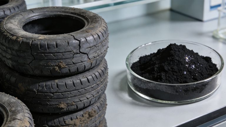Waste Tyre Pyrolysis Carbon Black