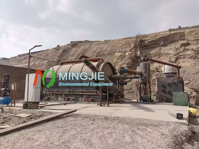 Mingjie Pyrolysis Plant in Egypt