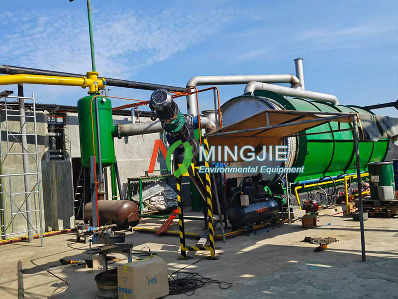Batch Pyrolysis System for Medical Waste