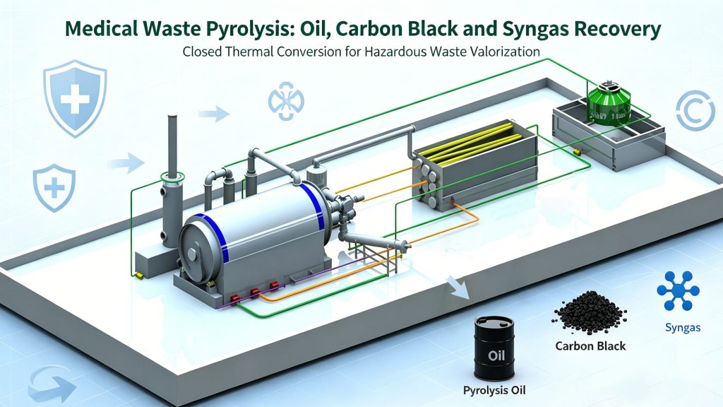 Medical Waste Pyrolysis Process