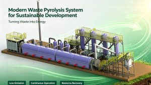 Modern Waste Pyrolysis System for Sustainable Development