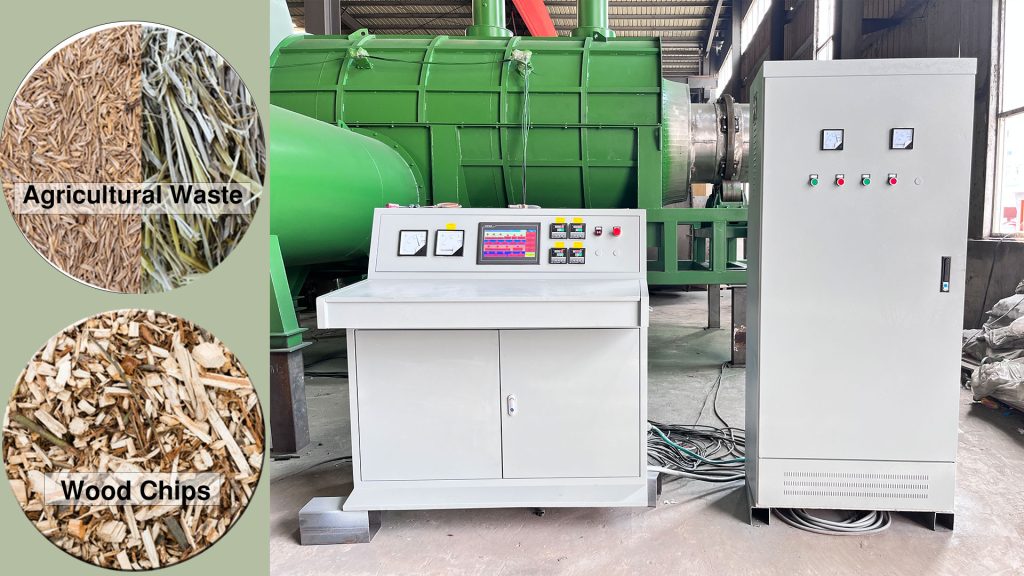 Pyrolysis Machine for Biomass