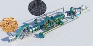 Rice Husk Biochar Production Line