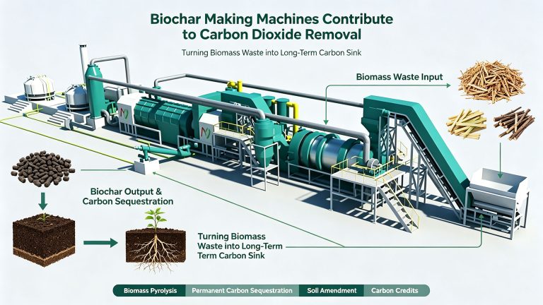 Biochar Making Machines Contribute to Carbon Dioxide Removal