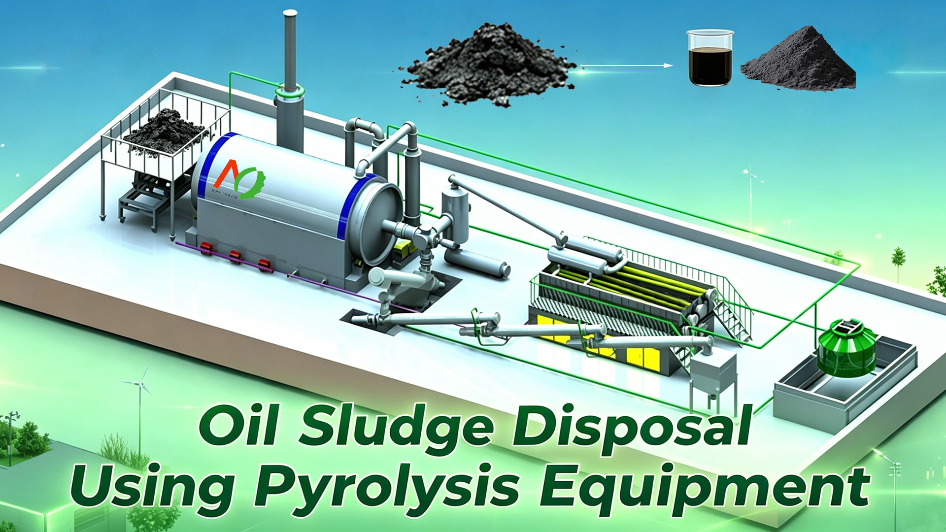Oil Sludge Disposal Using Pyrolysis Equipment