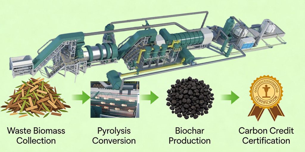Carbon Sequestration through Biomass Carbonization Plant 1 Biomass Carbonization Plant