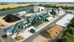 Pyrolysis Biomass to Biochar Plant for Carbon Removal