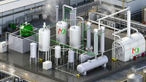 Pyrolysis Oil Distillation Plant