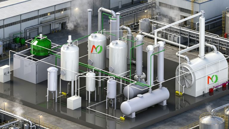 Pyrolysis Oil Distillation Plant