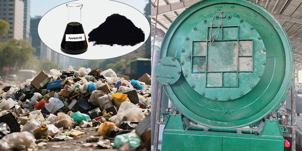 Solving Urban Land Scarcity with Municipal Waste Pyrolysis 2 Converting Urban Solid Waste into High Value Products