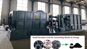 Small Pyrolysis Unit for Converting Waste to Energy
