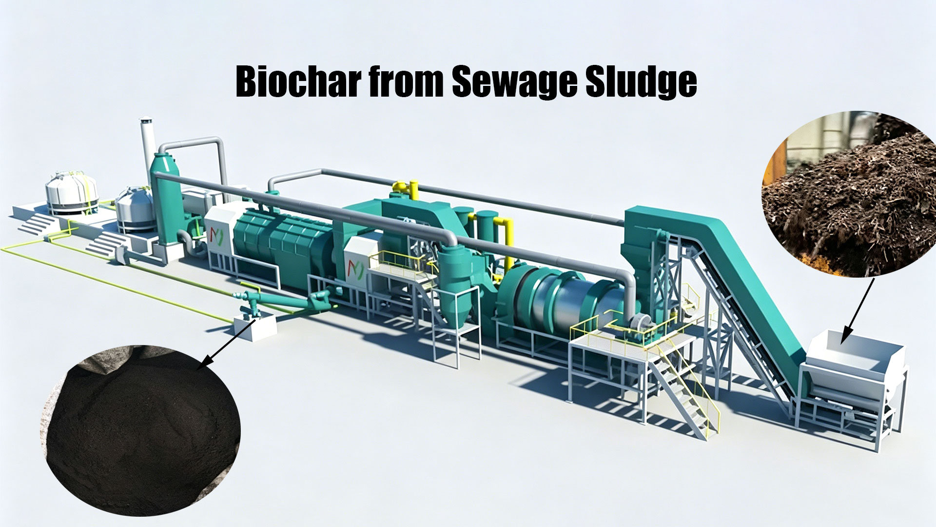 Biochar from Sewage Sludge