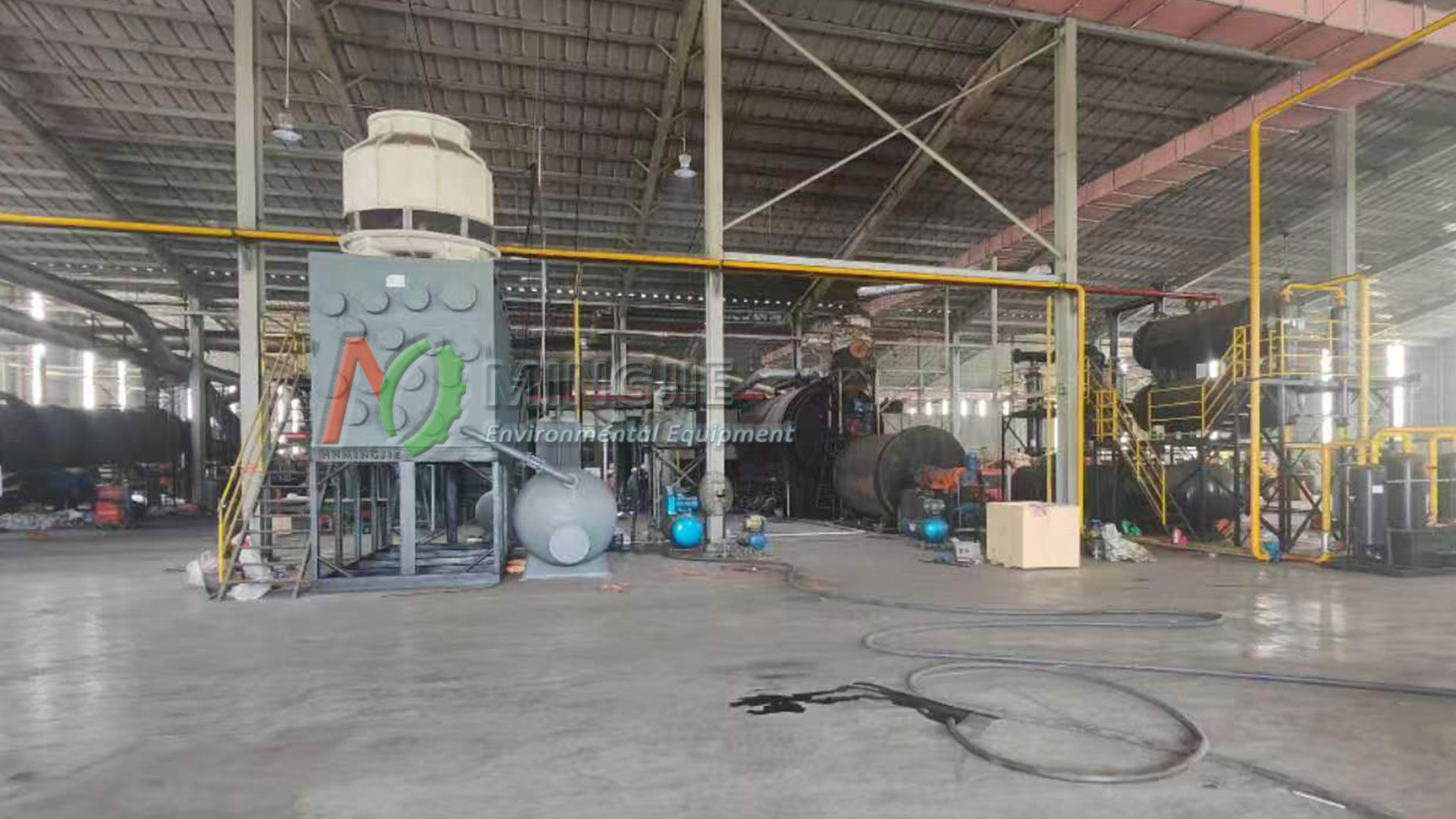MJ-15 Plastic Pyrolysis Plant in Vietnam