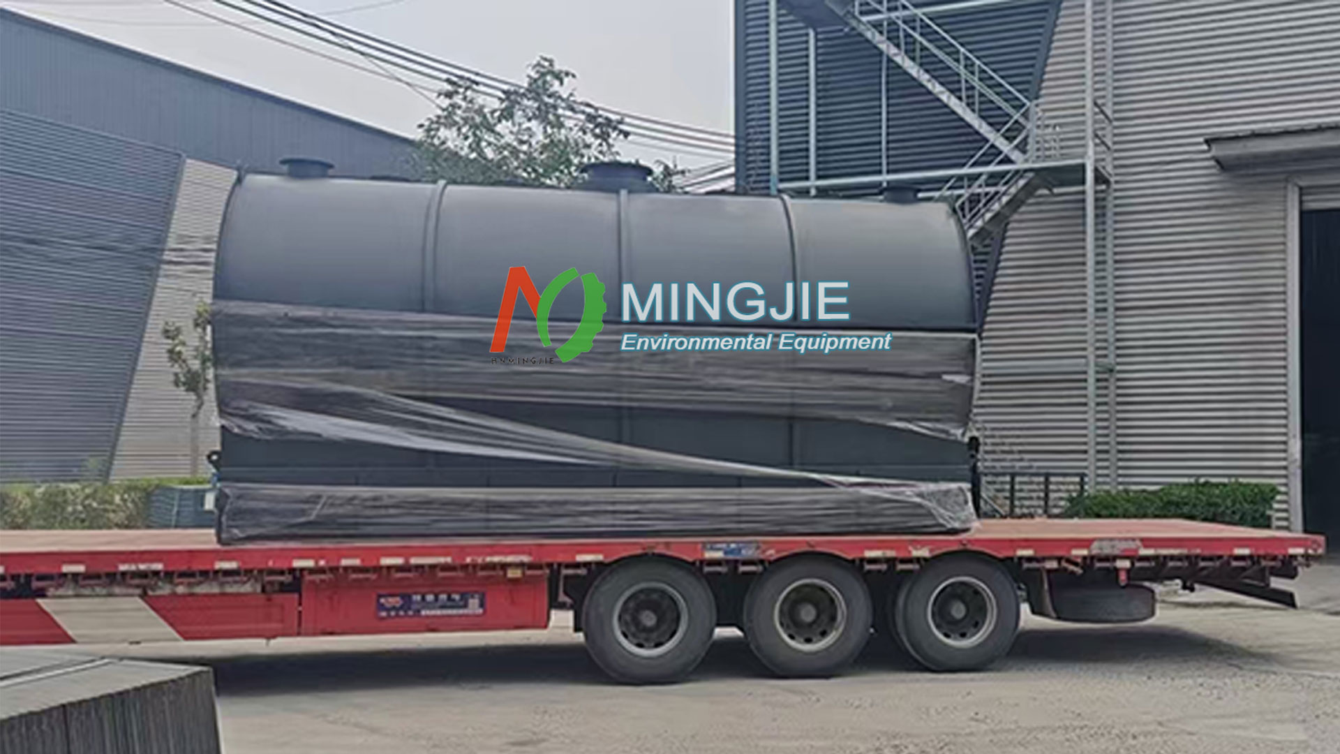 Plastic Pyrolysis Oil Distillation Plant for Sale