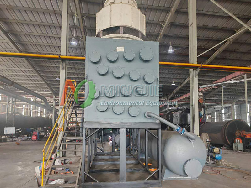 MJ-15 Plastic Pyrolysis Plant in Vietnam 7 Plastic Pyrolysis Plant