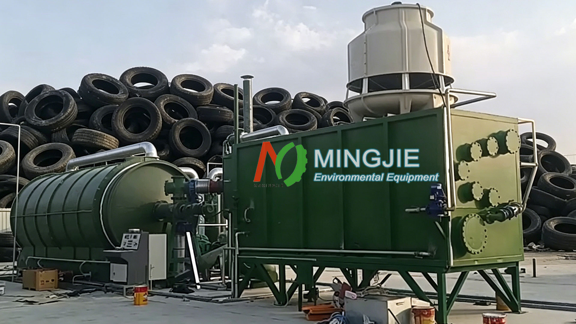 Waste Tire Pyrolysis Equipment