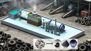 Waste Tire Pyrolysis Equipment