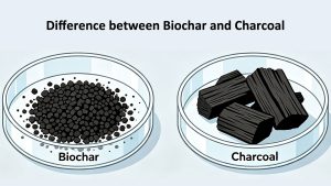 Difference between Biochar and Charcoal
