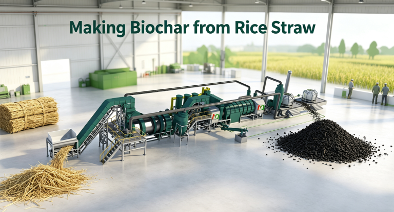 How to Obtain Biochar from Rice Straw