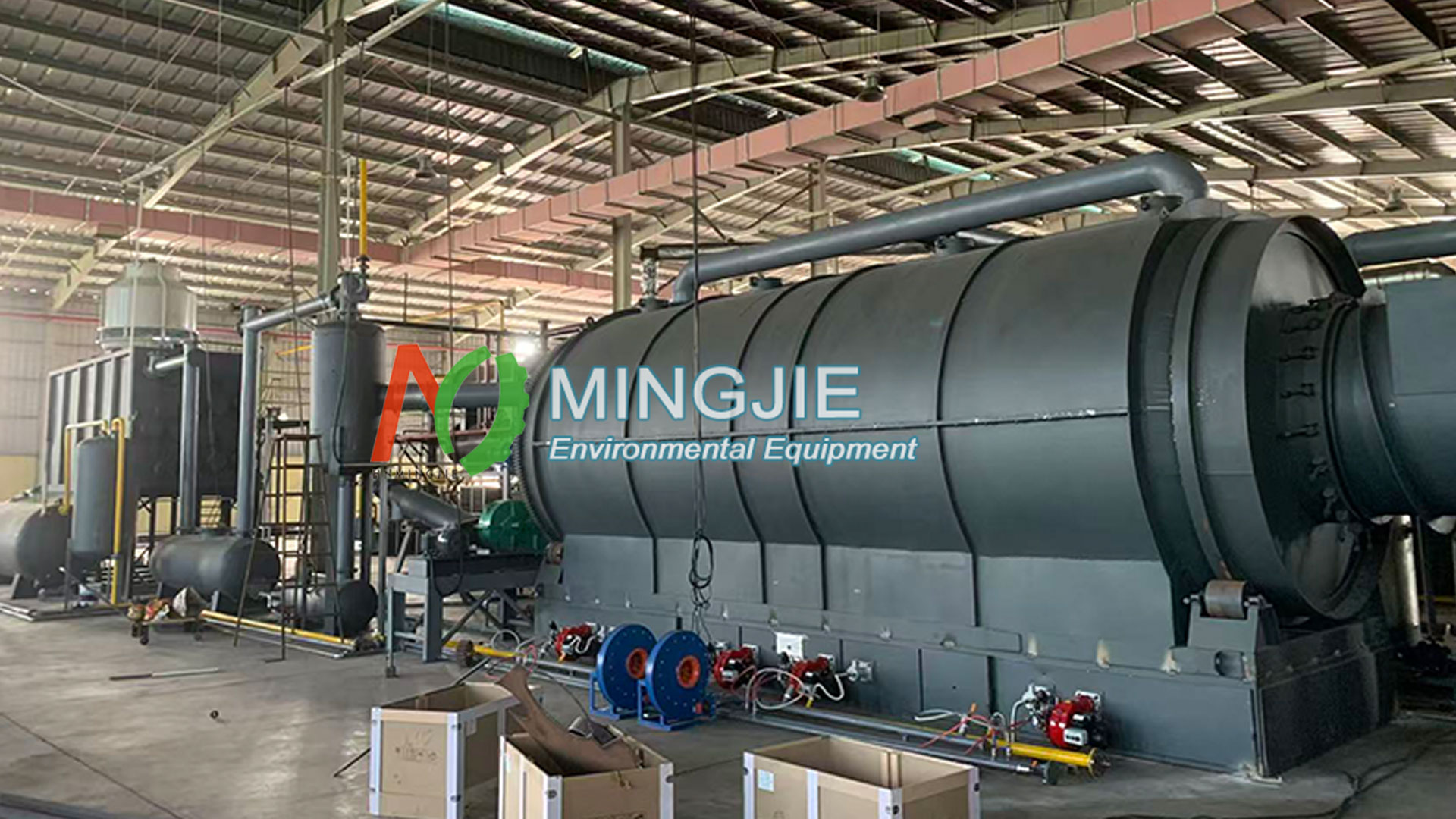 Installation of Waste Plastic To Diesel Plant in Vietnam