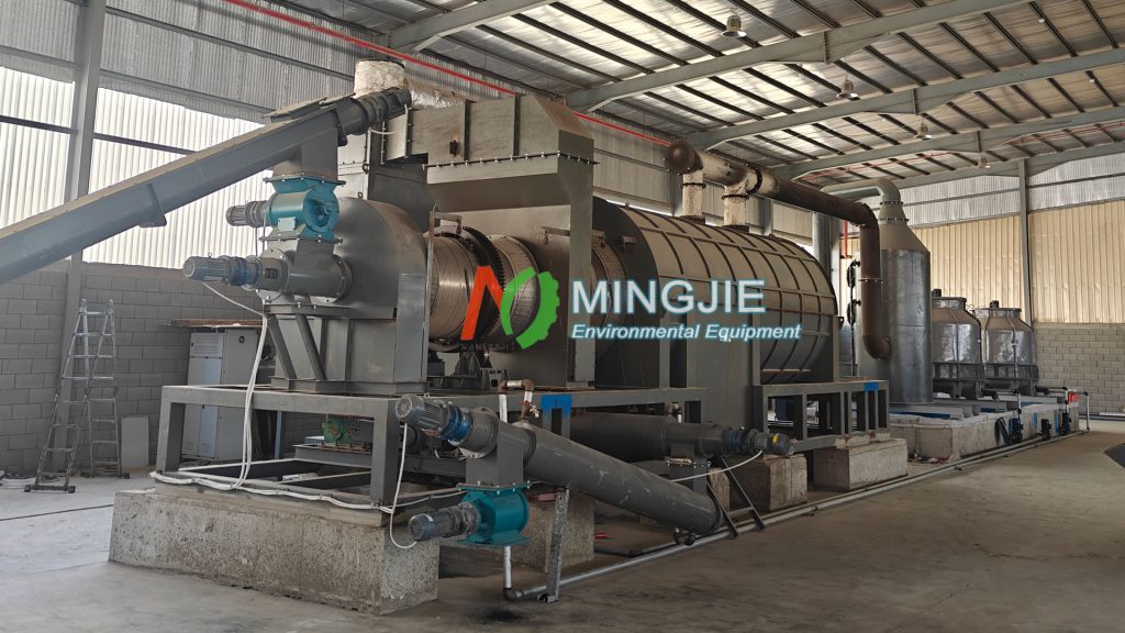 Large Scale Biochar Making Machine