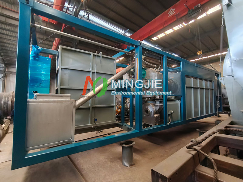 MJT-100 Small Biomass Pyrolysis Equipment for Sale to South Korea 4 MJT-100 Small Biomass Pyrolysis Unit for Sale