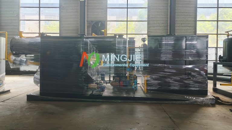 MJZ-2 Small Pyrolysis Oil Distillation Plant for Sale to Bolivia