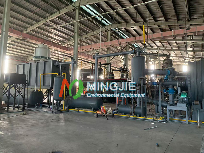 Plastic Pyrolysis to Diesel plant