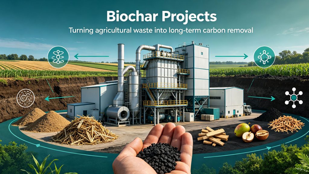 Commonalities and Differences Among Biochar Projects Registered on Puro 1 Biochar Projects