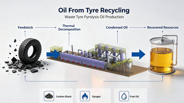 How to Extract Oil From Tyre Recycling