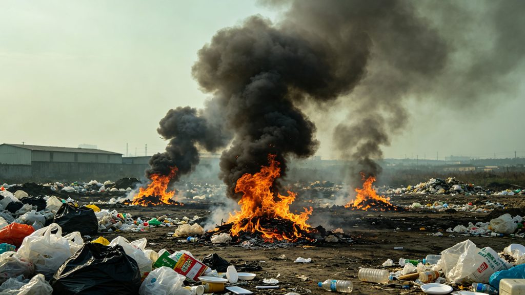 How Does Waste Plastic Recycling Pyrolysis Achieve Carbon Reduction? 1 Plastic Incineration